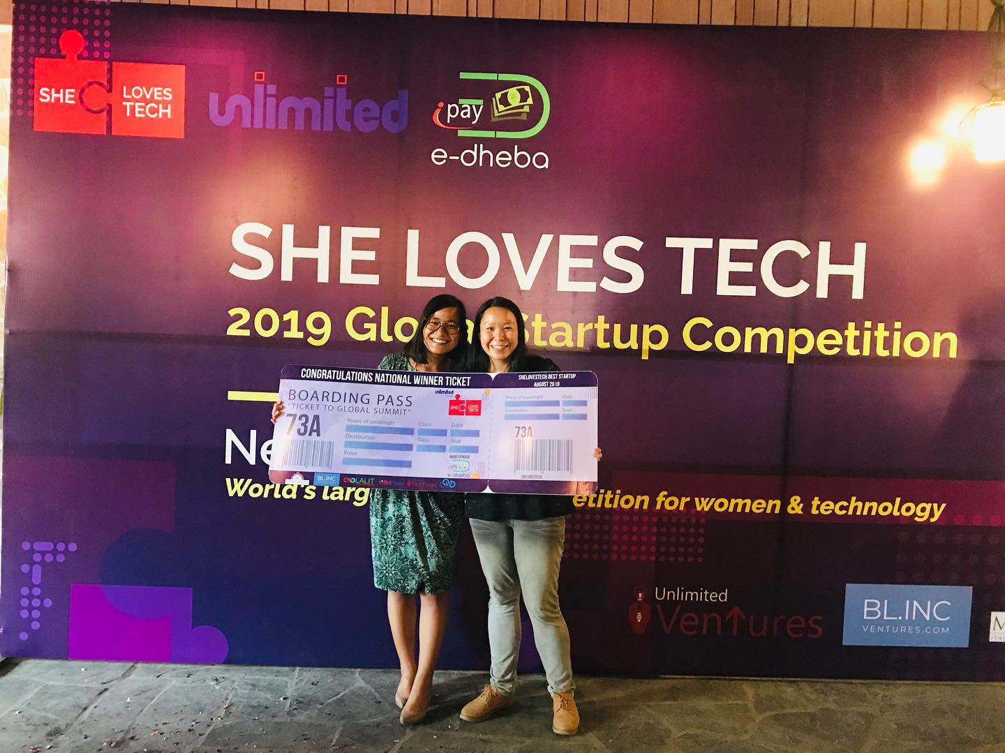 She Loves Tech Nepal Winner!