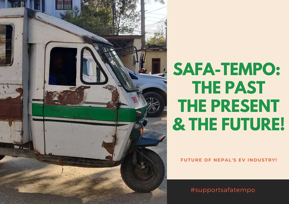 Safa-tempo-The past, present & the future of EV industry of Nepal!